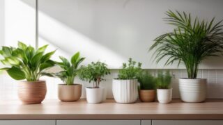 葉っぱがおしゃれな小さな観葉植物/育て方や虫が付きにくい土の種類